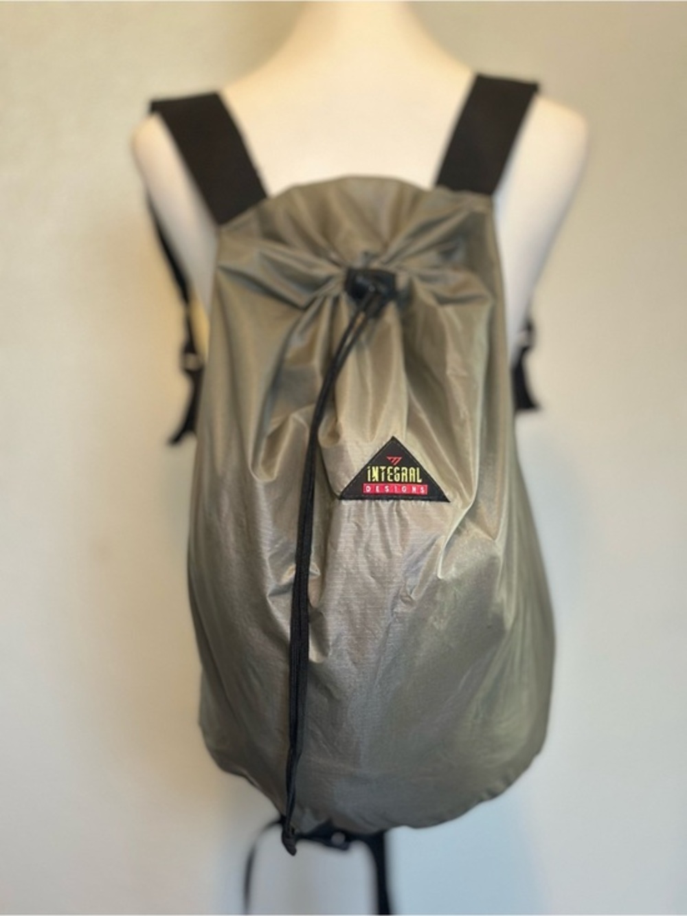 Integral Designs Silcoat Gray Silnylon Weightless Ultralight Backpack